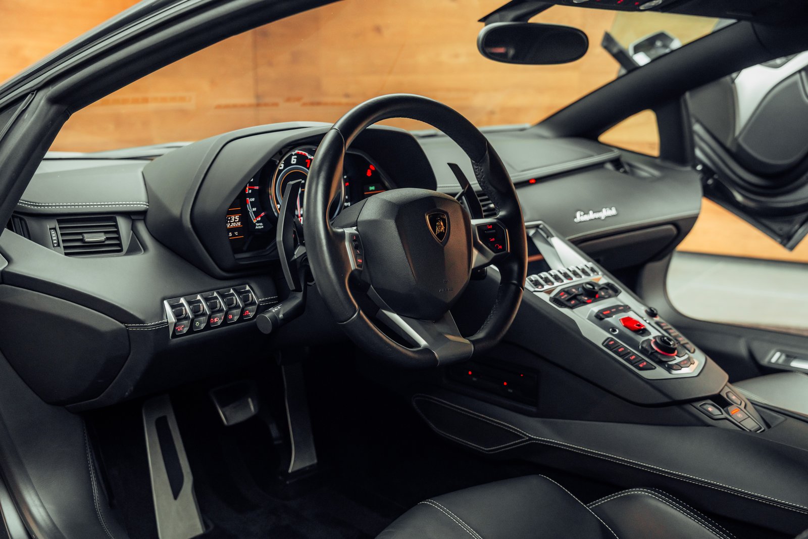 LAMBORGHINI Aventador LP700-4 Coupé E-Gear Grigio Estoque, Benzin, Occasion / Gebraucht, Automatik - 5