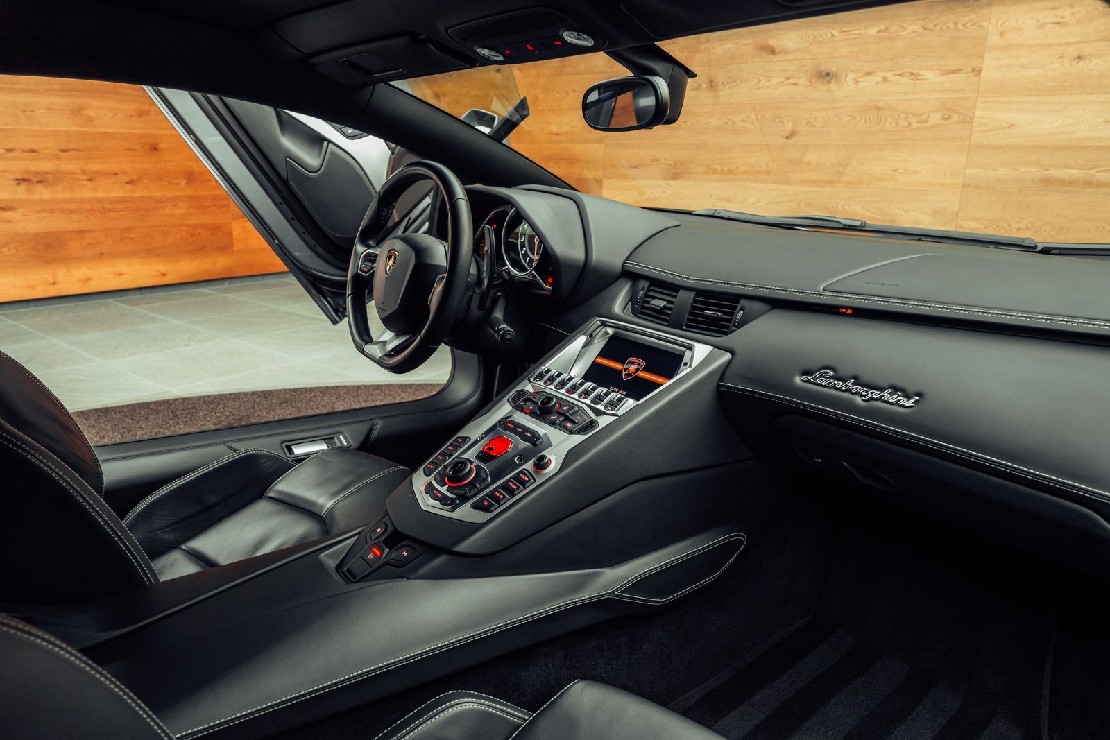 LAMBORGHINI Aventador LP700-4 Coupé E-Gear Grigio Estoque, Benzin, Occasion / Gebraucht, Automatik - 6