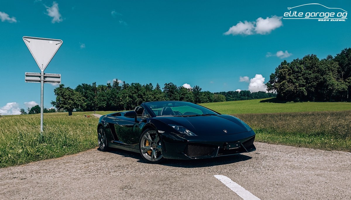 LAMBORGHINI Gallardo LP550-2 Spyder E-Gear, Benzin, Occasion / Gebraucht, Automatik - 2
