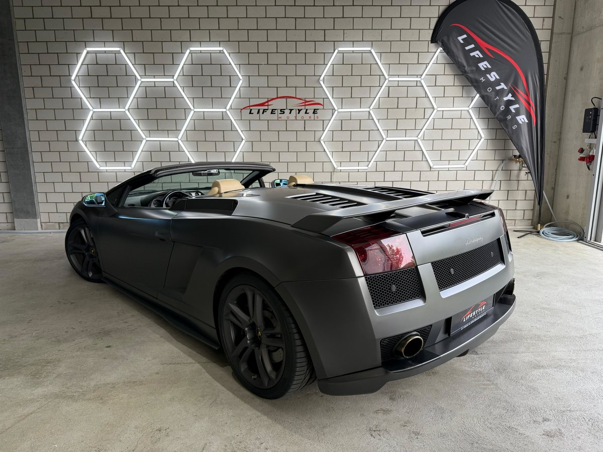 LAMBORGHINI Gallardo 5.0 V10 Spyder, Benzin, Occasion / Gebraucht, Handschaltung - 3
