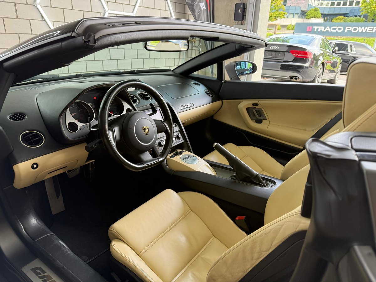 LAMBORGHINI Gallardo 5.0 V10 Spyder, Benzin, Occasion / Gebraucht, Handschaltung - 7