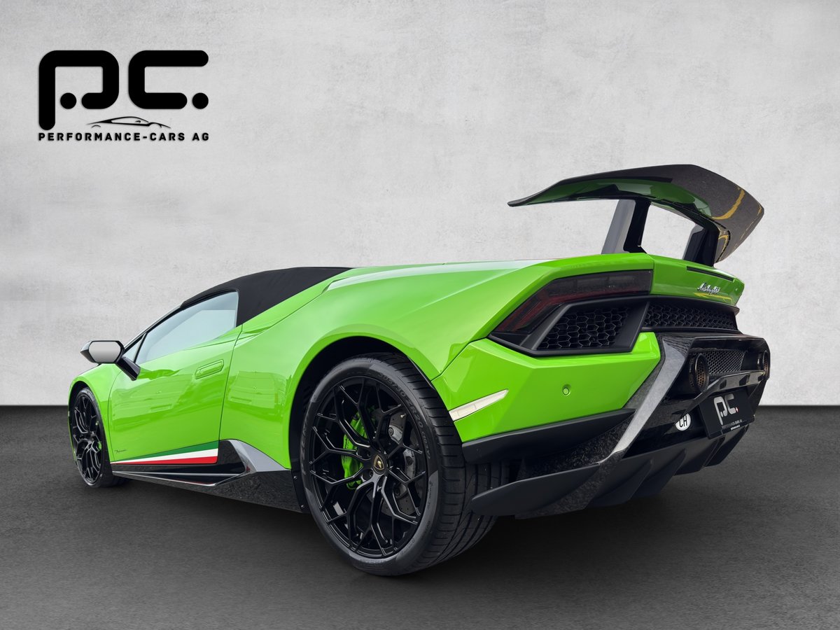 LAMBORGHINI Huracan LP640-4 Spyder Performante DCT, Essence, Occasion / Utilisé, Automatique - 5