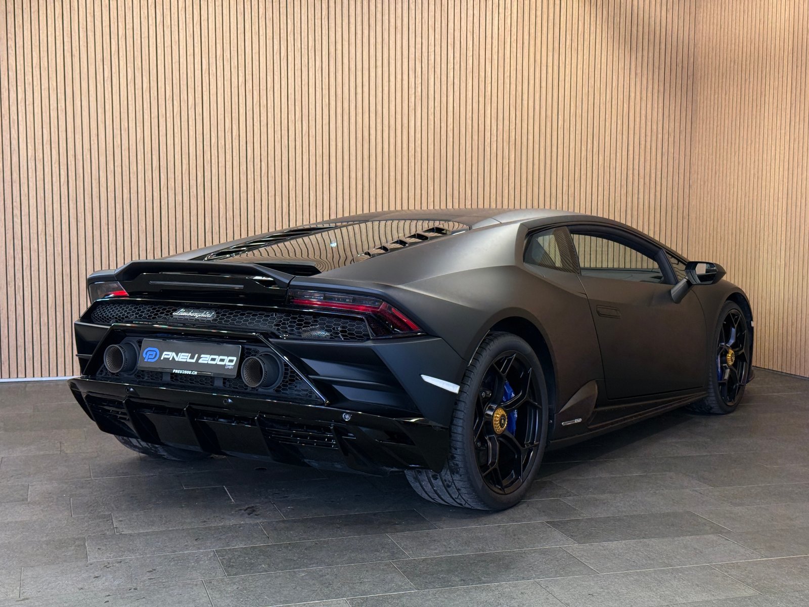 LAMBORGHINI Huracan EVO Coupé DCT * SCHWARZMATT*, Benzin, Occasion / Gebraucht, Automatik - 4