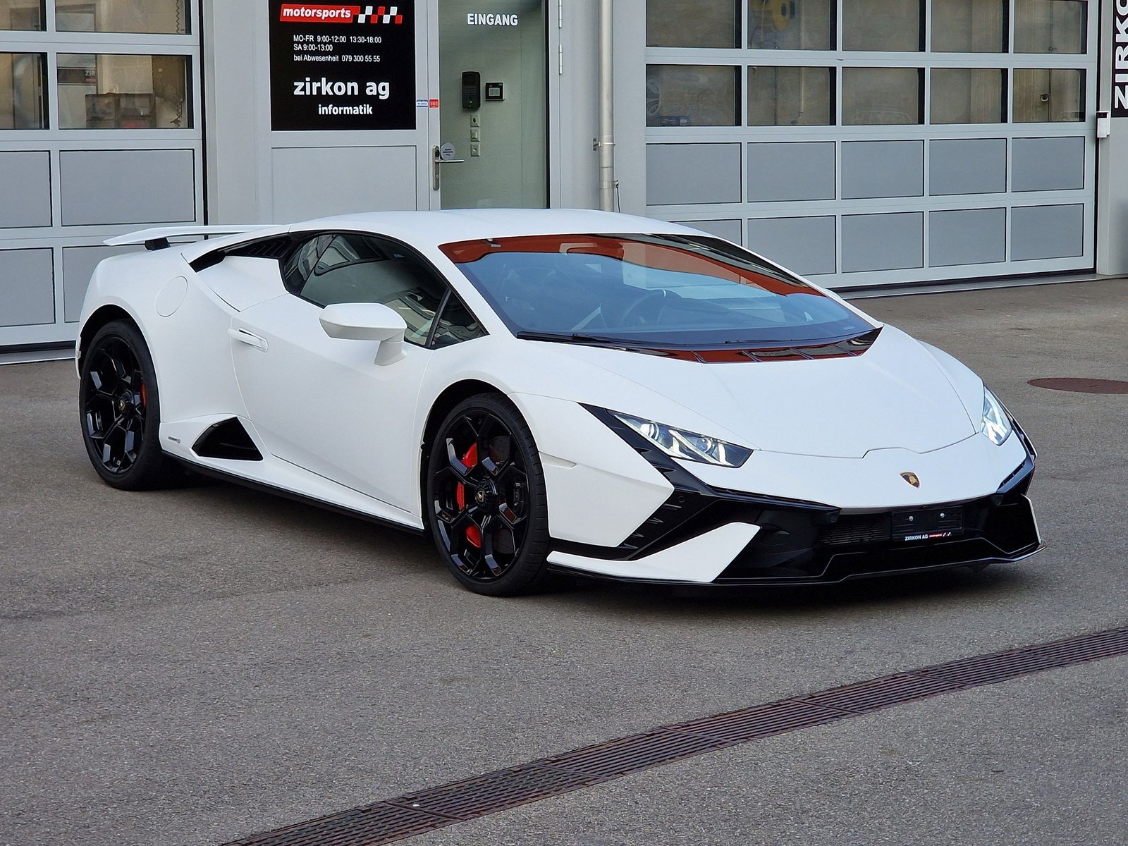 LAMBORGHINI Huràcan Tecnica 'Bianco Asopo Matt' | CH | Sensonum | Lift |, Benzina, Occasioni / Usate, Automatico - 2