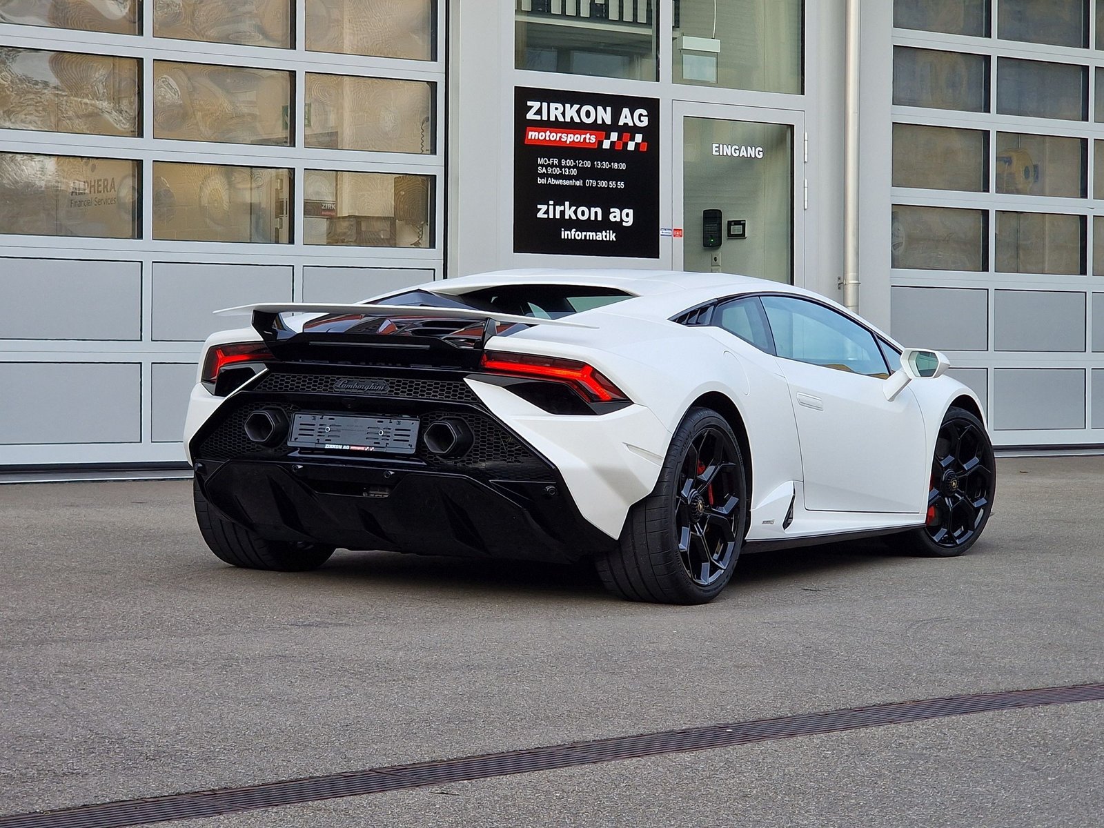 LAMBORGHINI Huràcan Tecnica 'Bianco Asopo Matt' | CH | Sensonum | Lift |, Benzina, Occasioni / Usate, Automatico - 3