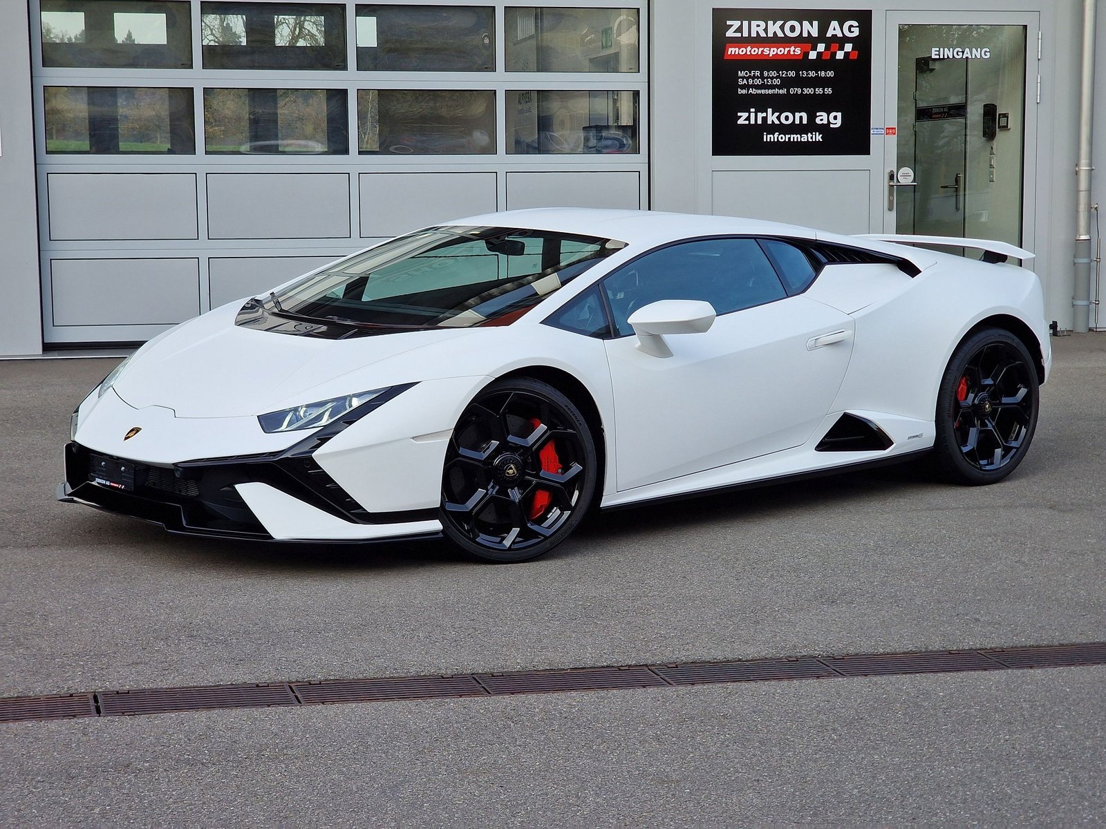 LAMBORGHINI Huràcan Tecnica 'Bianco Asopo Matt' | CH | Sensonum | Lift |, Benzina, Occasioni / Usate, Automatico - 6