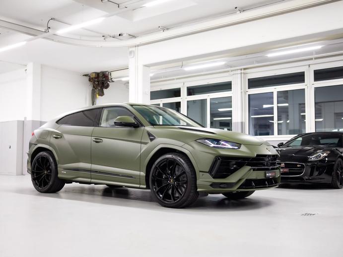 LAMBORGHINI Urus S E-Gear *Werkslackierung Verde Turbine Matt*, Benzin, Occasion / Gebraucht, Automatik