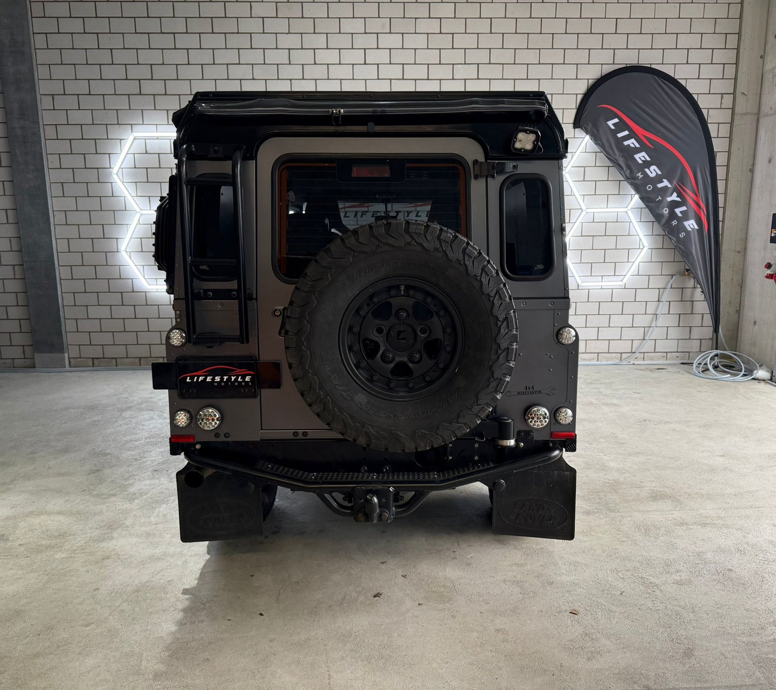 LAND ROVER Defender 110 SW 2.4Tdc Black Pearl, Diesel, Occasioni / Usate, Manuale - 4