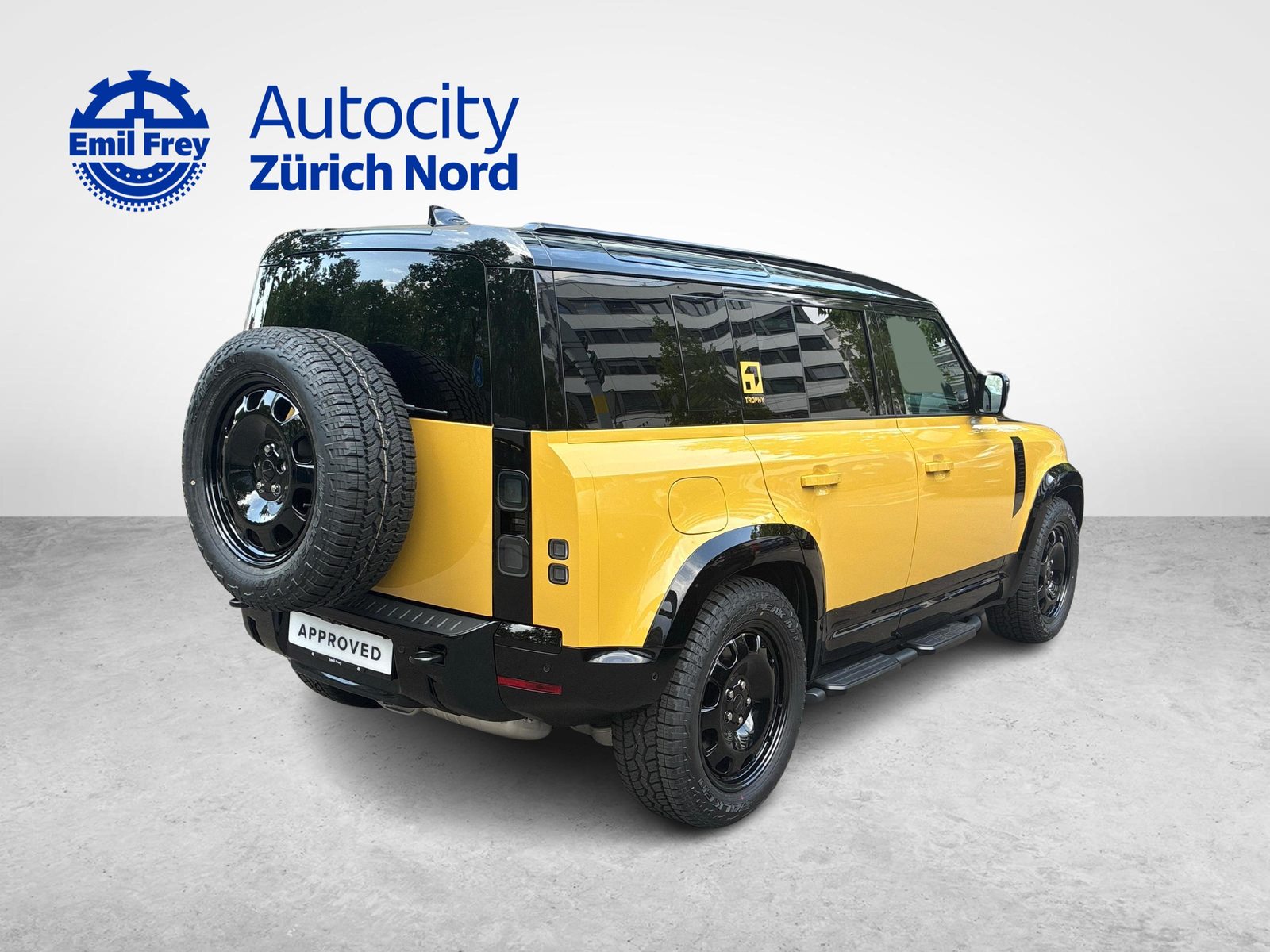 LAND ROVER Defender 110 3.0 D I6 350 Trophy Edition Yellow, Hybride Léger Diesel/Électricité, Occasion / Utilisé, Automatique - 5