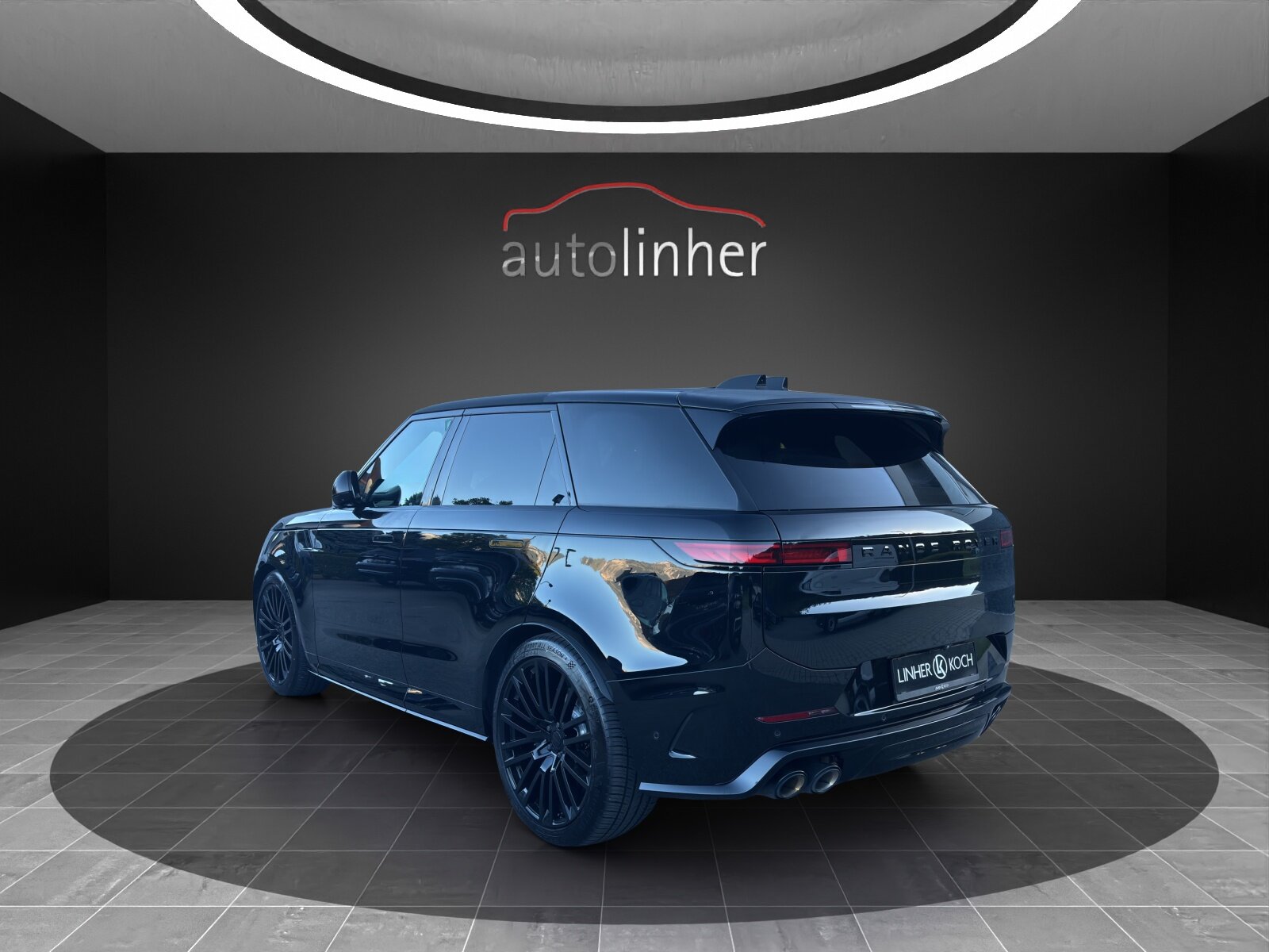 LAND ROVER Range Rover Sport P635 4.4 V8 SV Black, Petrol, Ex-demonstrator, Automatic - 3