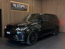 LAND ROVER Range Rover Sport D350 3.0D I6D Santorini Black, Mild-Hybrid Diesel/Elektro, Occasion / Gebraucht, Automatik - 7