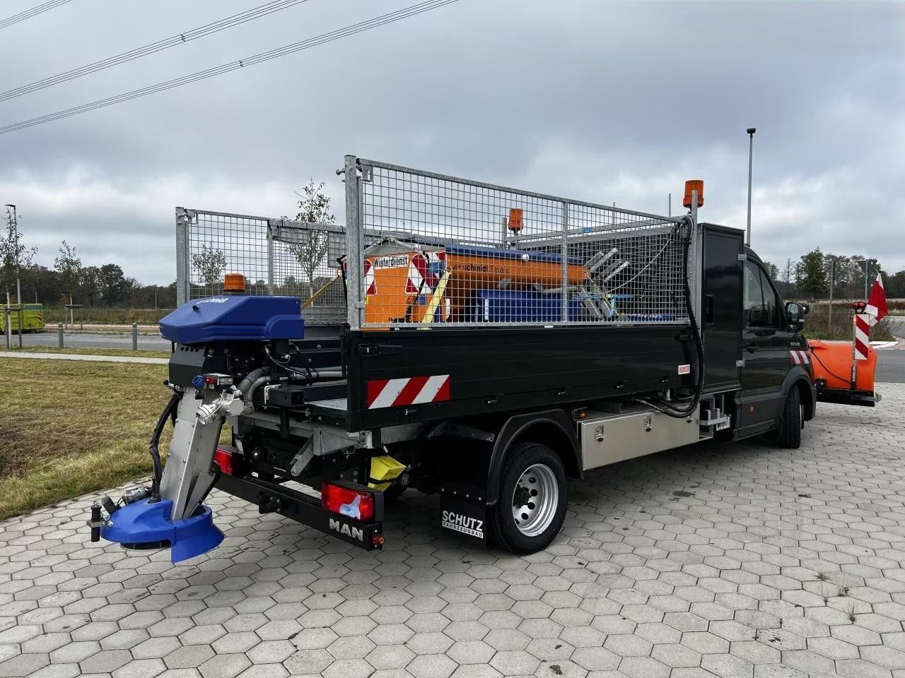 MAN TGE 6.160 Winterdienst, Schild + Streuer, Diesel, Voiture nouvelle, Manuelle - 4