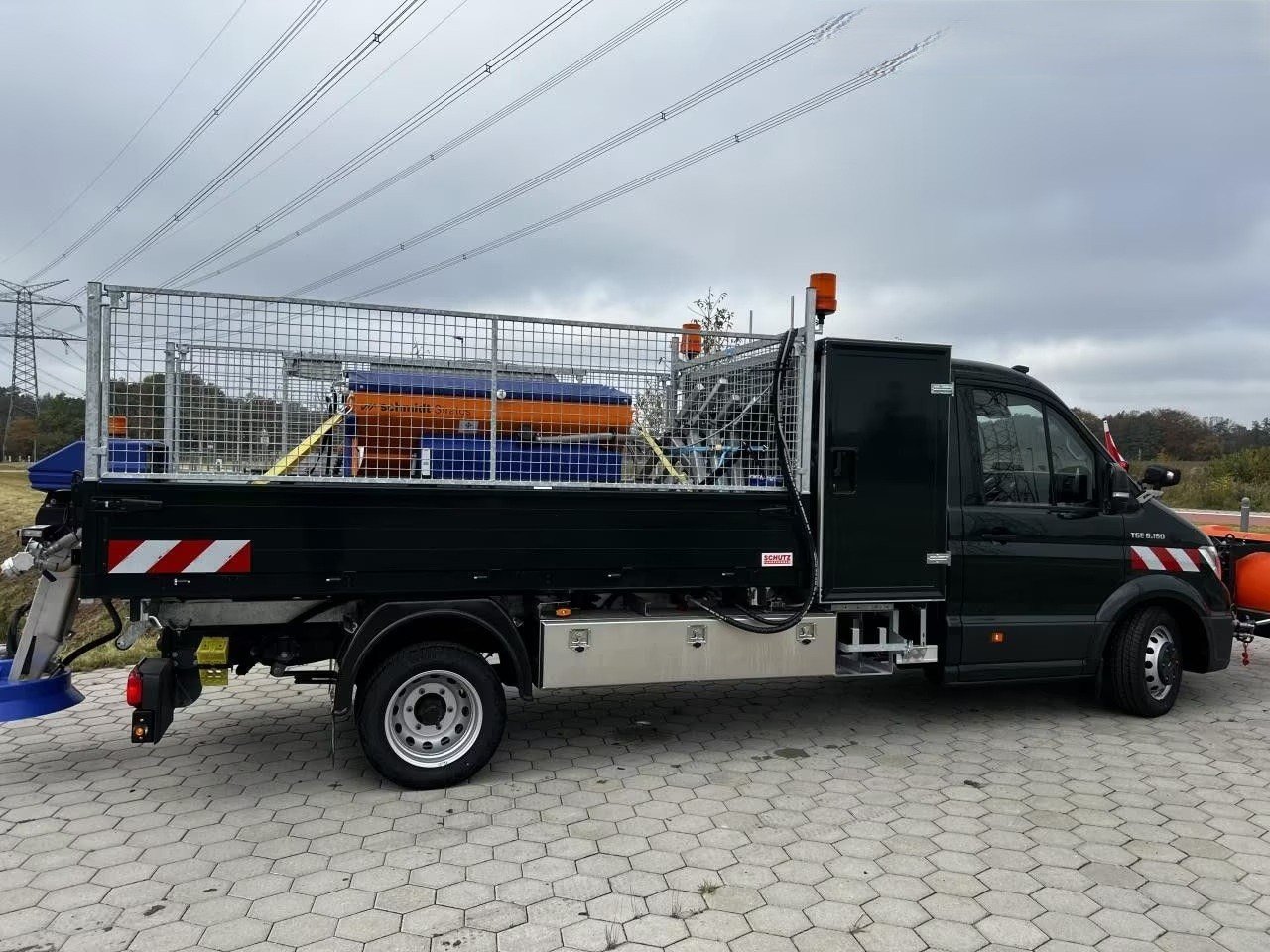MAN TGE 6.160 Winterdienst, Schild + Streuer, Diesel, Voiture nouvelle, Manuelle - 5