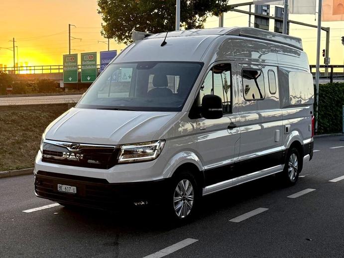 MAN TGE 3.180 SB 4X4, Diesel, Occasion / Utilisé, Automatique