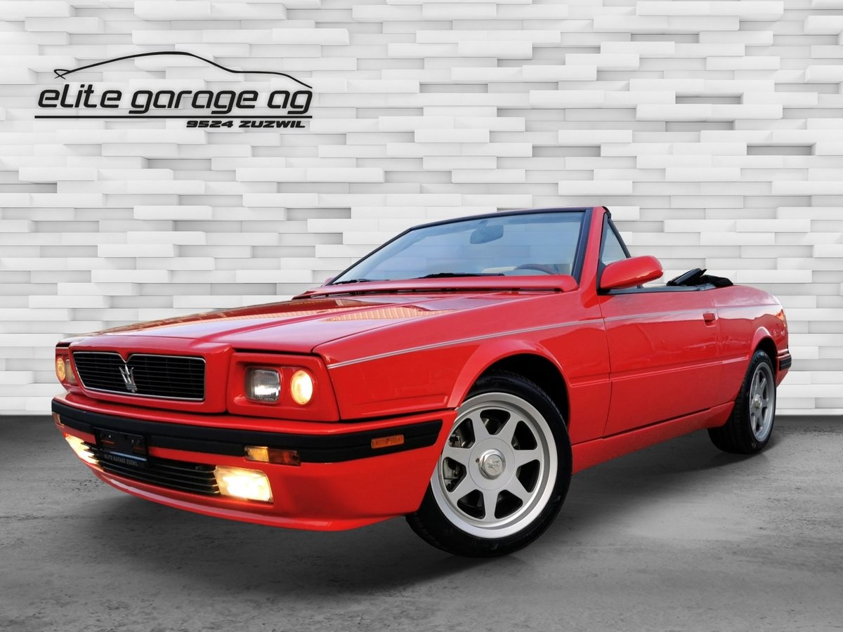 MASERATI Biturbo Spyder 2.8 Nuova E, Benzin, Occasion / Gebraucht, Handschaltung