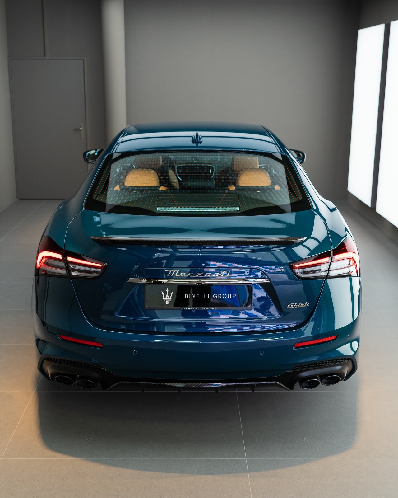 MASERATI Ghibli Trofeo 3.8 V8 - 334 ULTIMA 1of103 - Blu Pers, Petrol, New car, Automatic - 4