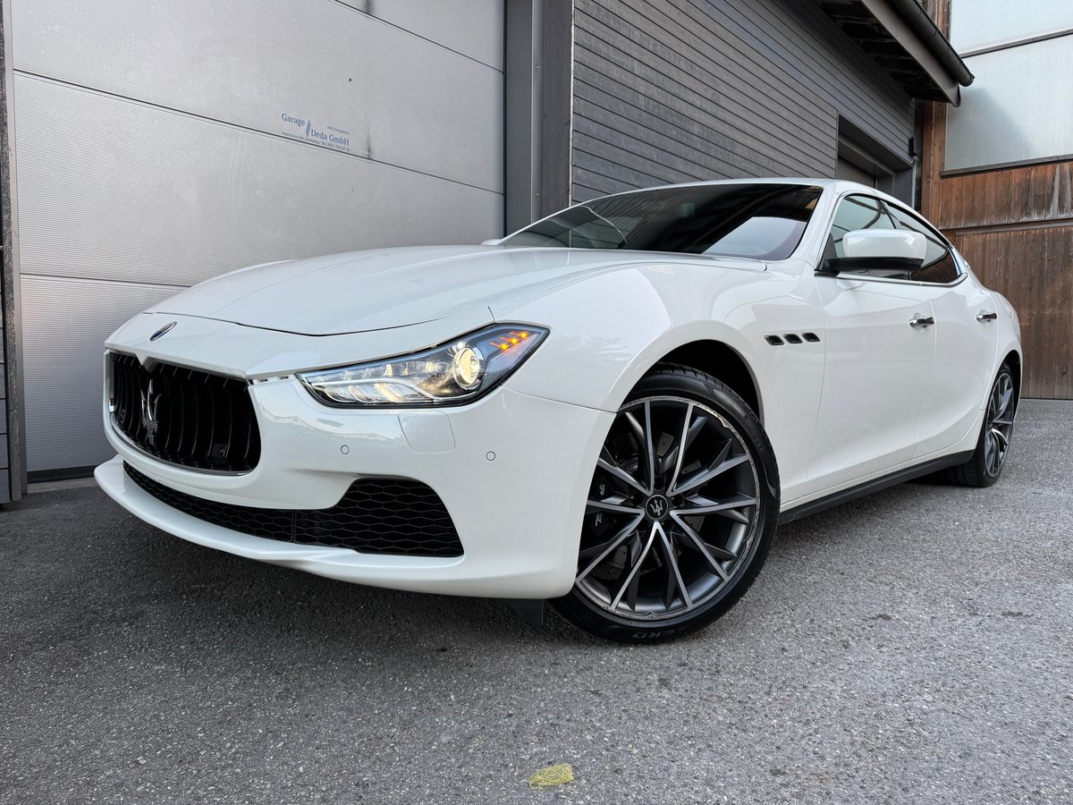 MASERATI Ghibli S Q4 3.0 V6 Automatica ZEGNA-Editione Modell 2016