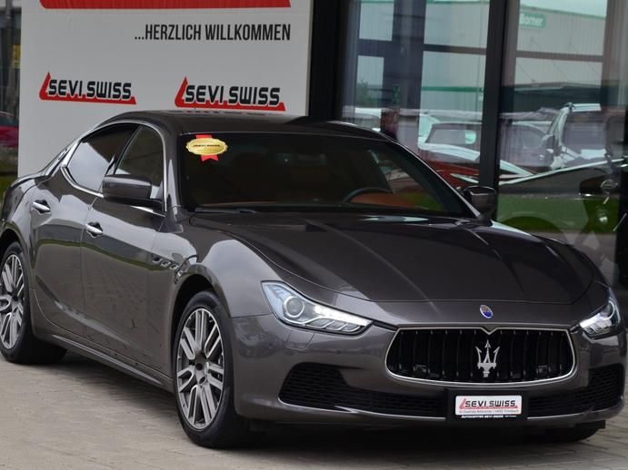 MASERATI Ghibli S Q4 3.0 V6 Automatica*Ab MFK,1 Jahr oder 20, Benzin, Occasion / Gebraucht, Automatik