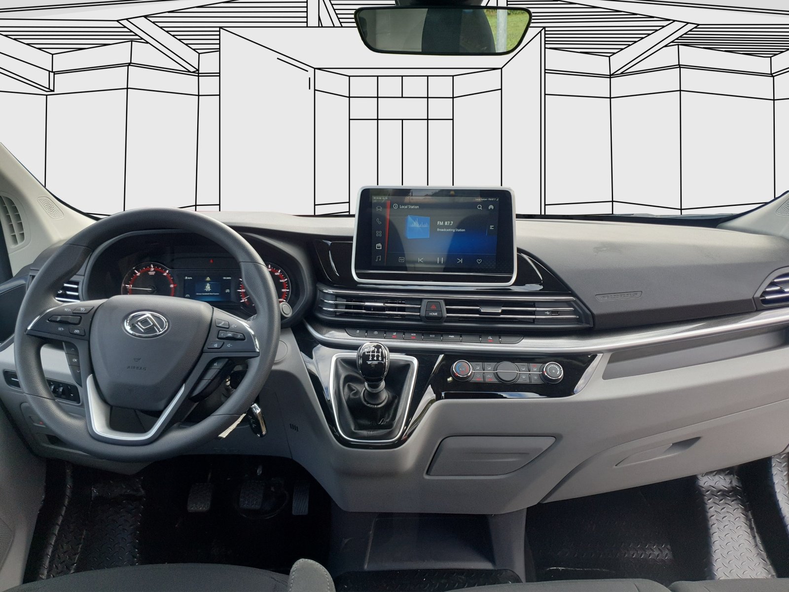 MAXUS Deliver 9 Diesel châssis-cab 2.0TDi Luxury, Diesel, Neuwagen, Handschaltung - 5