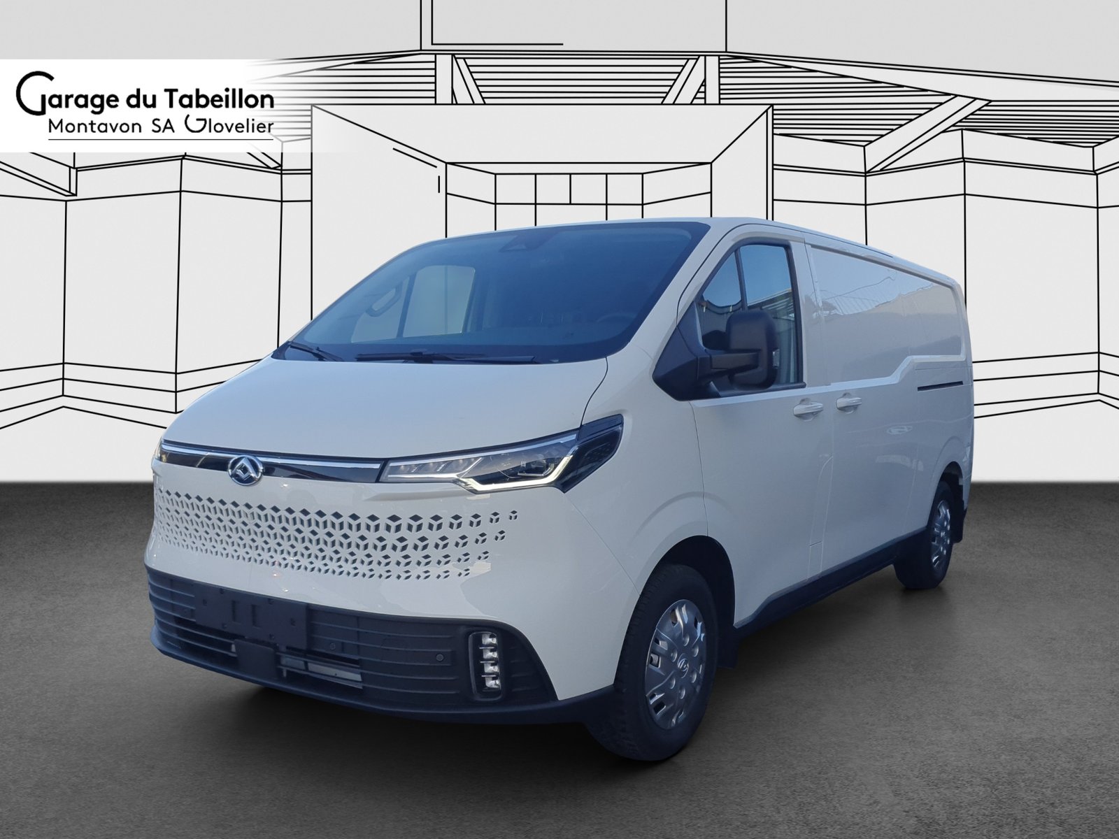 MAXUS eDeliver 7 fourg. L2 E-Motor 88kWh 2 portes lat.