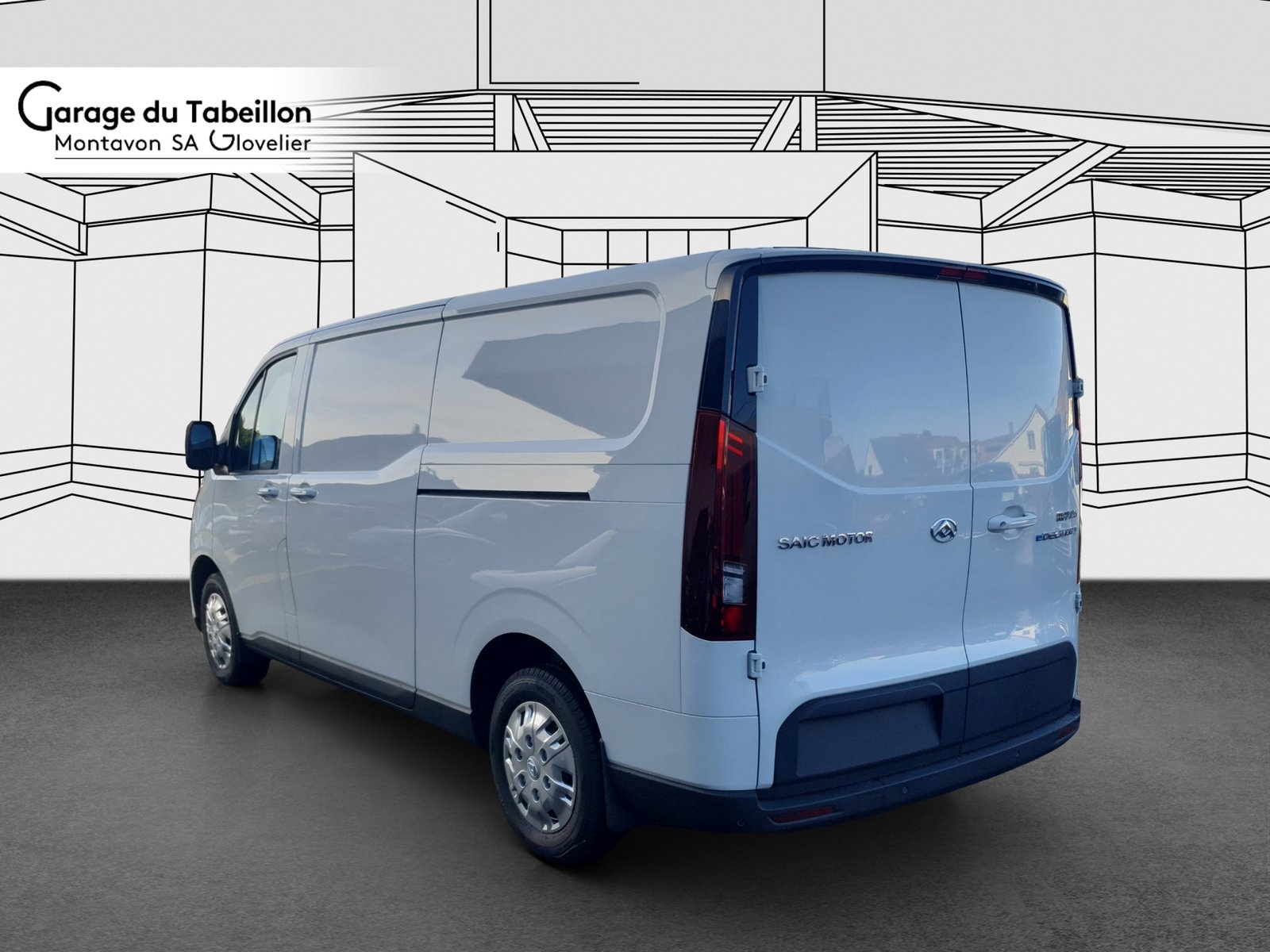 MAXUS eDeliver 7 fourg. L2 E-Motor 88kWh 2 portes lat., Elektro, Vorführwagen, Automatik - 3