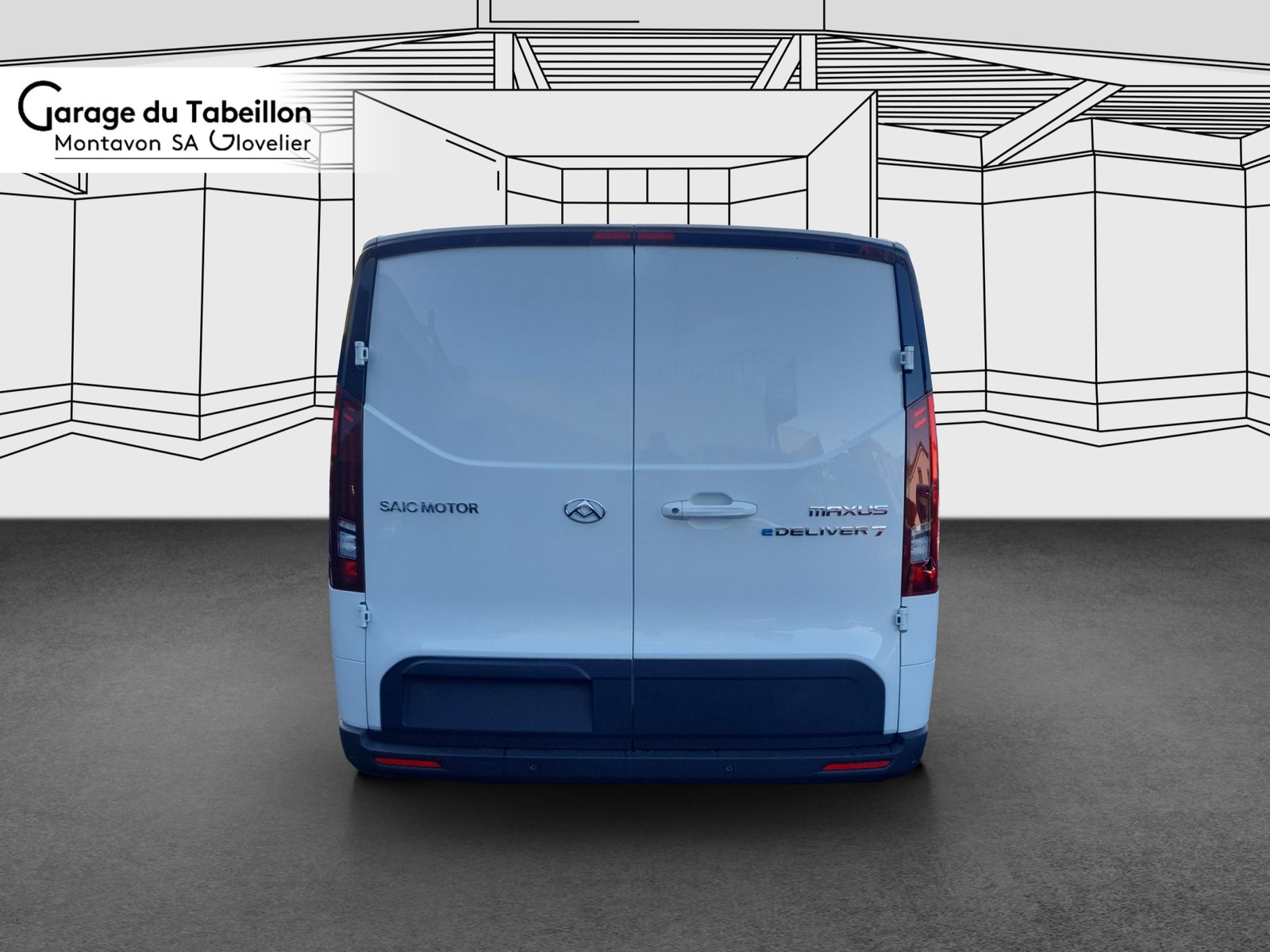 MAXUS eDeliver 7 fourg. L2 E-Motor 88kWh 2 portes lat., Elektro, Vorführwagen, Automatik - 4
