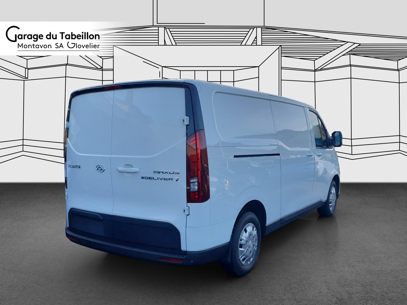 MAXUS eDeliver 7 fourg. L2 E-Motor 88kWh 2 portes lat., Elektro, Vorführwagen, Automatik - 5