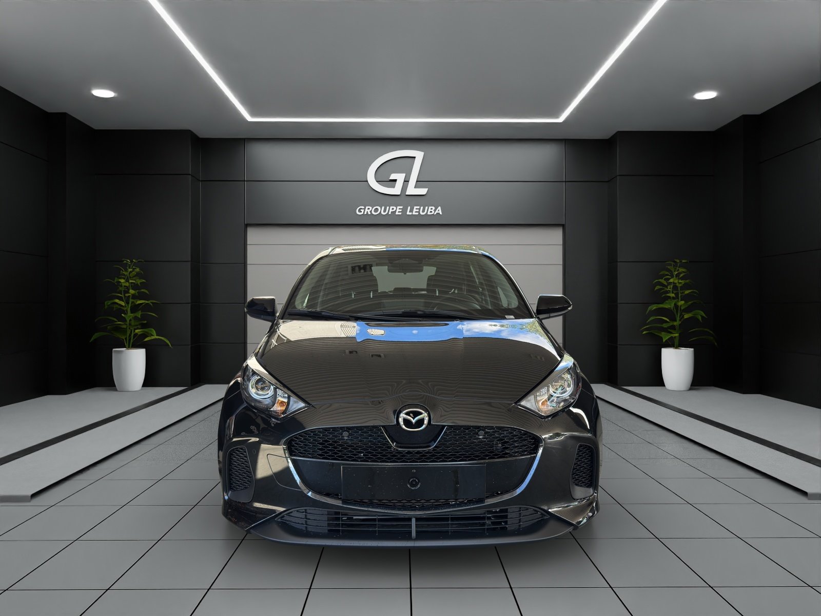 MAZDA 2 Hybrid Exclusive-line, Hybride Intégral Essence/Électricité, Voiture de démonstration, Automatique - 2