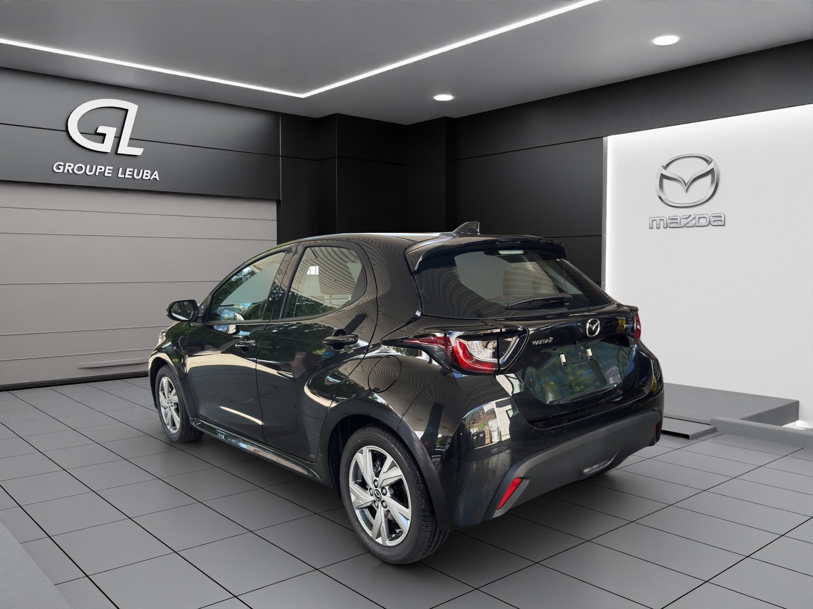 MAZDA 2 Hybrid Exclusive-line, Hybride Intégral Essence/Électricité, Voiture de démonstration, Automatique - 4