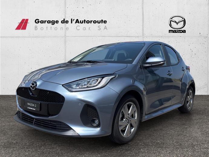 MAZDA 2 1.5 Hybrid Exclusive-Line, Hybride Intégral Essence/Électricité, Voiture nouvelle, Automatique