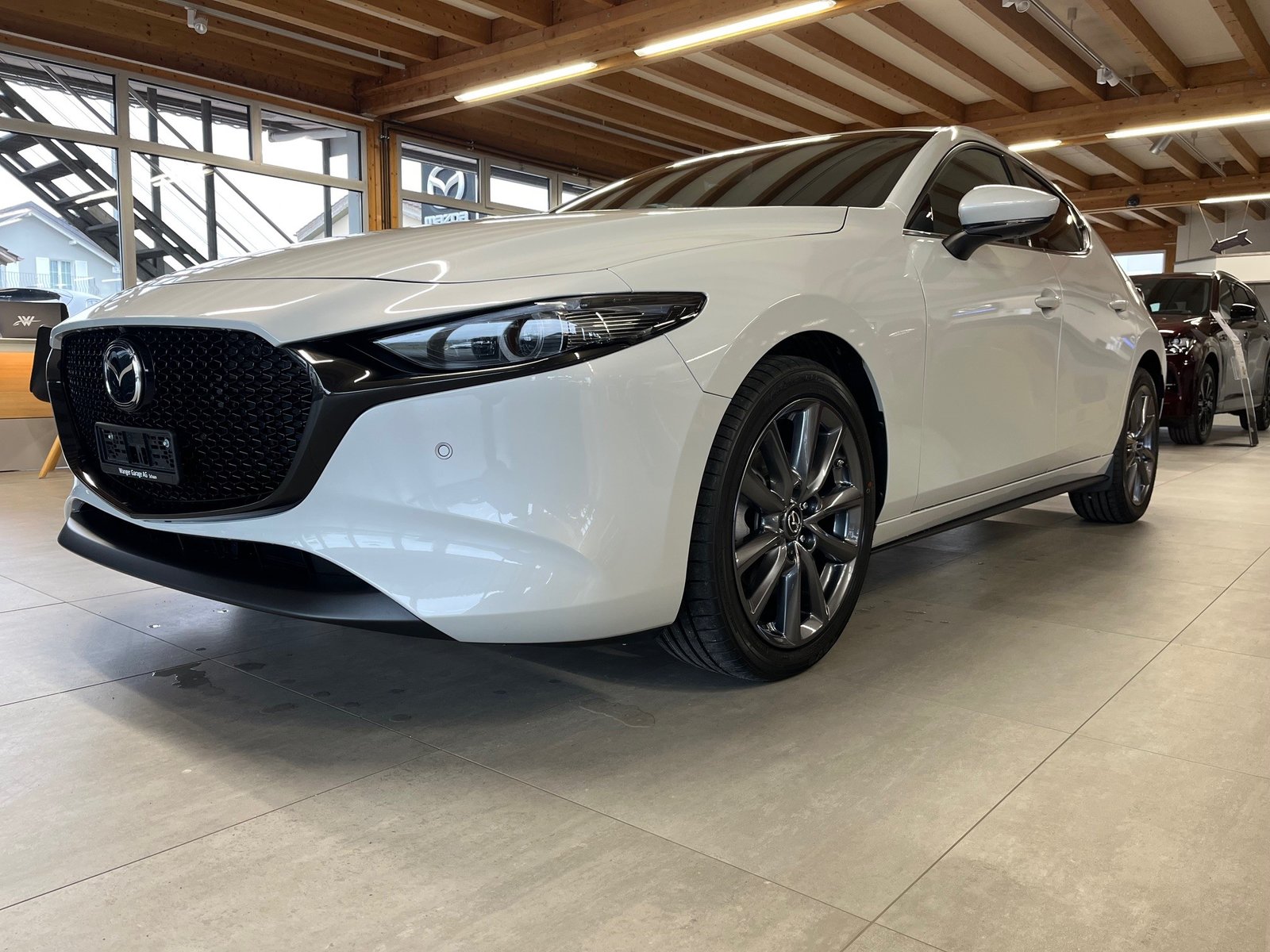 MAZDA 3 Hatchback SKYACTIV-G M Hybrid 140 Exclusive Line Aut, Hybride Léger Essence/Électricité, Voiture nouvelle, Automatique - 3