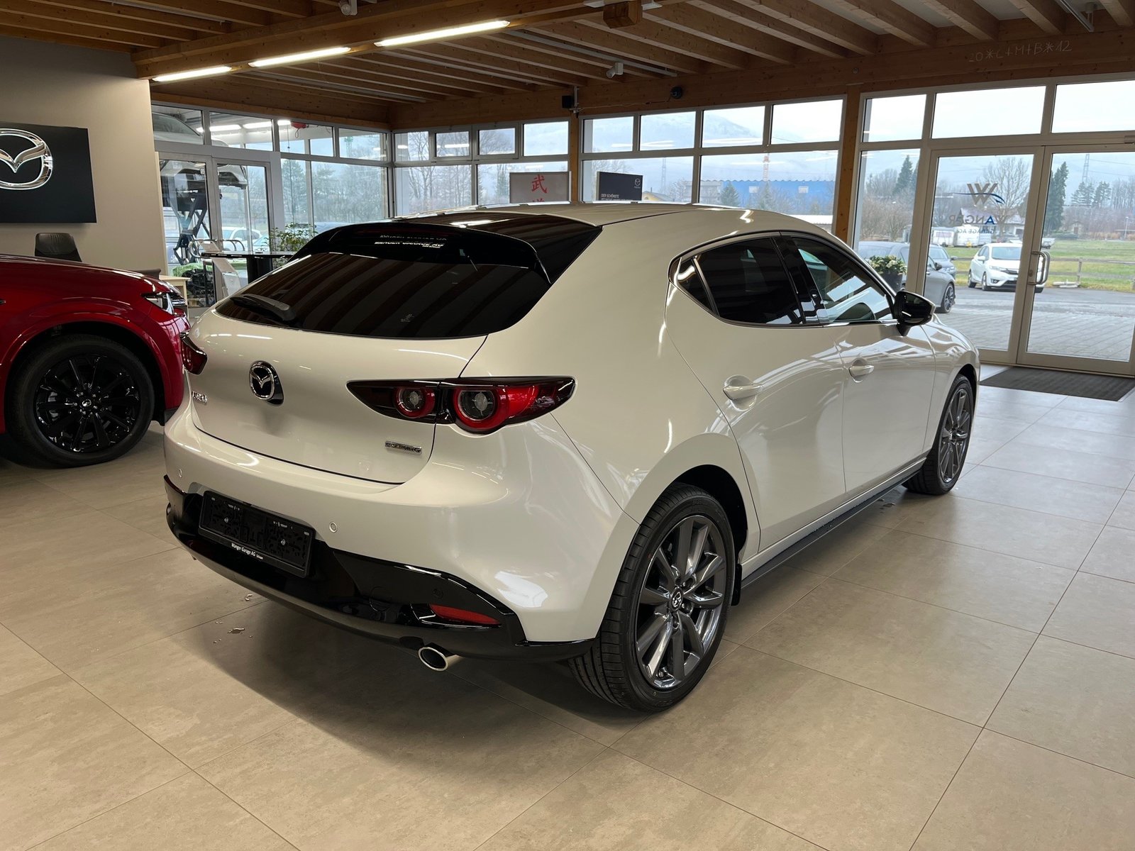 MAZDA 3 Hatchback SKYACTIV-G M Hybrid 140 Exclusive Line Aut, Hybride Léger Essence/Électricité, Voiture nouvelle, Automatique - 5