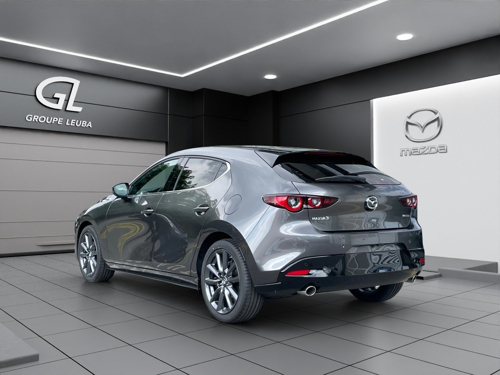 MAZDA 3 Hatchback SKYACTIV-G M Hybrid 140 Exclusive Line Aut, Hybride Leggero Benzina/Elettrica, Auto nuove, Automatico - 4