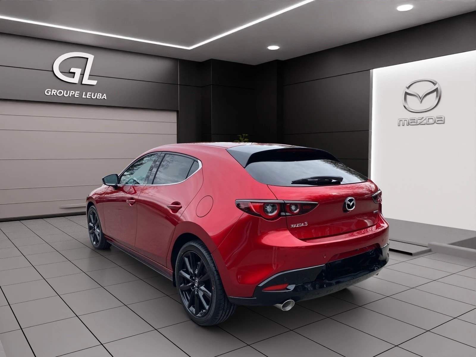 MAZDA 3 Hatchback SKYACTIV-X M Hybrid 186 Homura Automat, Mild-Hybrid Benzin/Elektro, Neuwagen, Automatik - 4