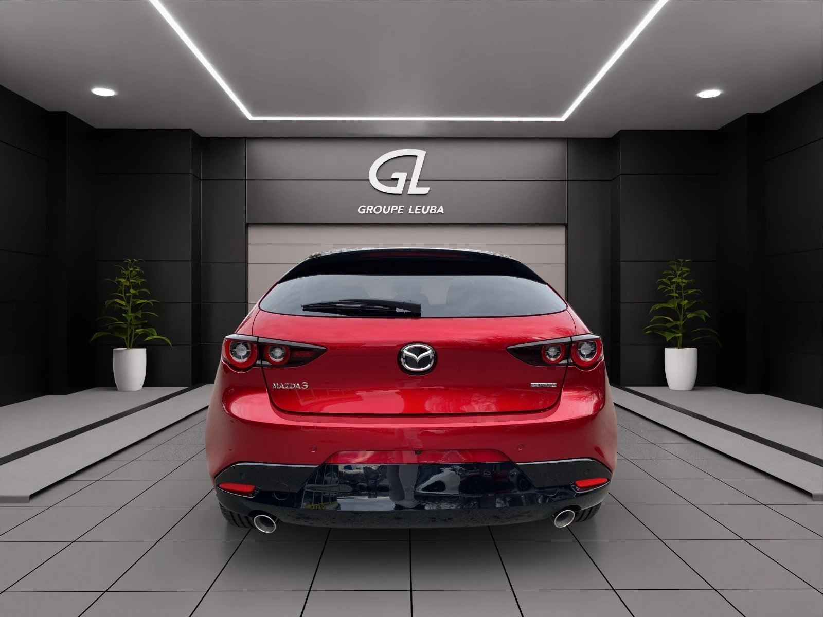 MAZDA 3 Hatchback SKYACTIV-X M Hybrid 186 Homura Automat, Mild-Hybrid Benzin/Elektro, Neuwagen, Automatik - 5
