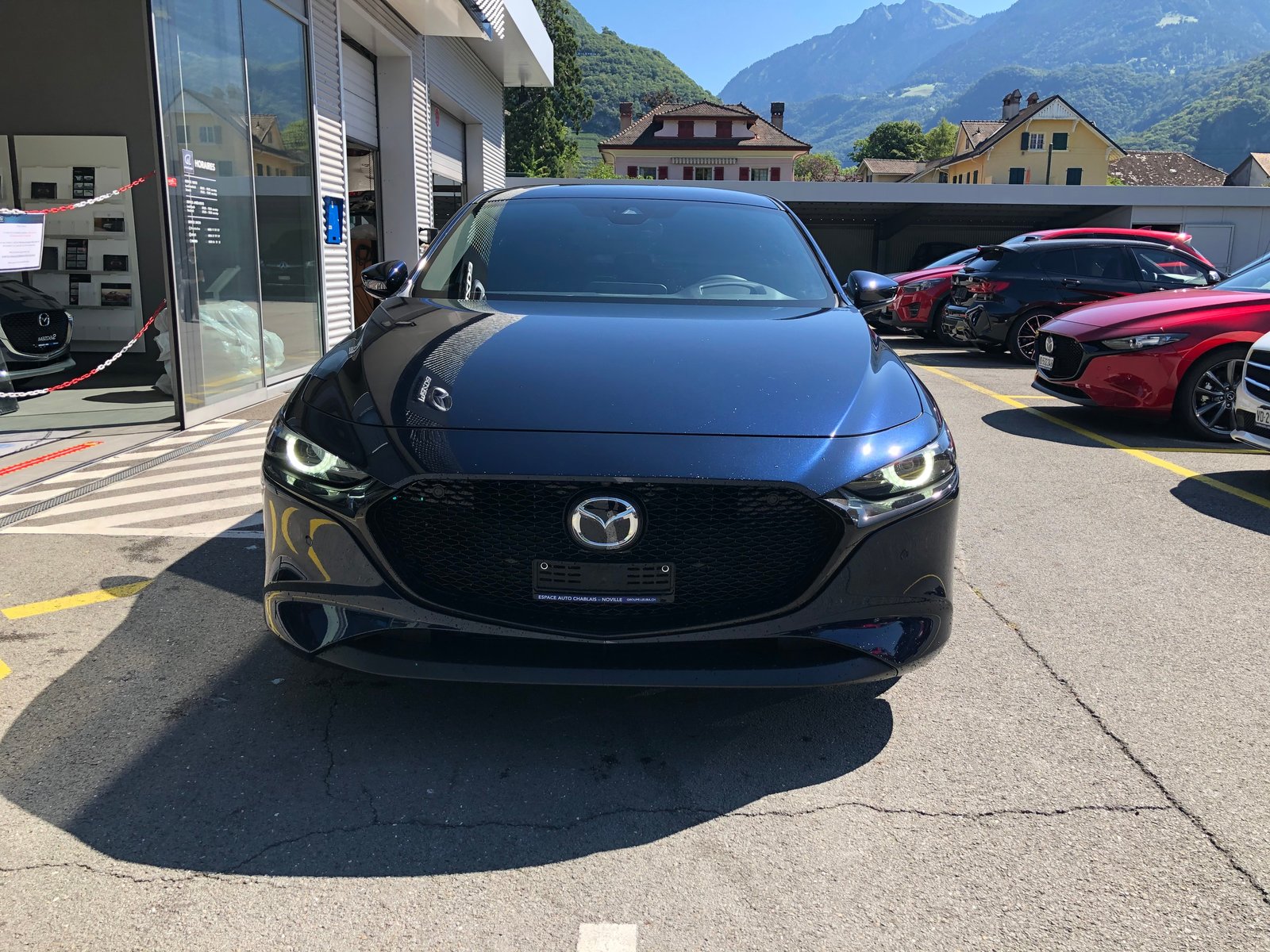 MAZDA 3 Hatchback SKYACTIV-G M Hybrid 140 Exclusive Line Aut, Mild-Hybrid Benzin/Elektro, Neuwagen, Automatik - 2