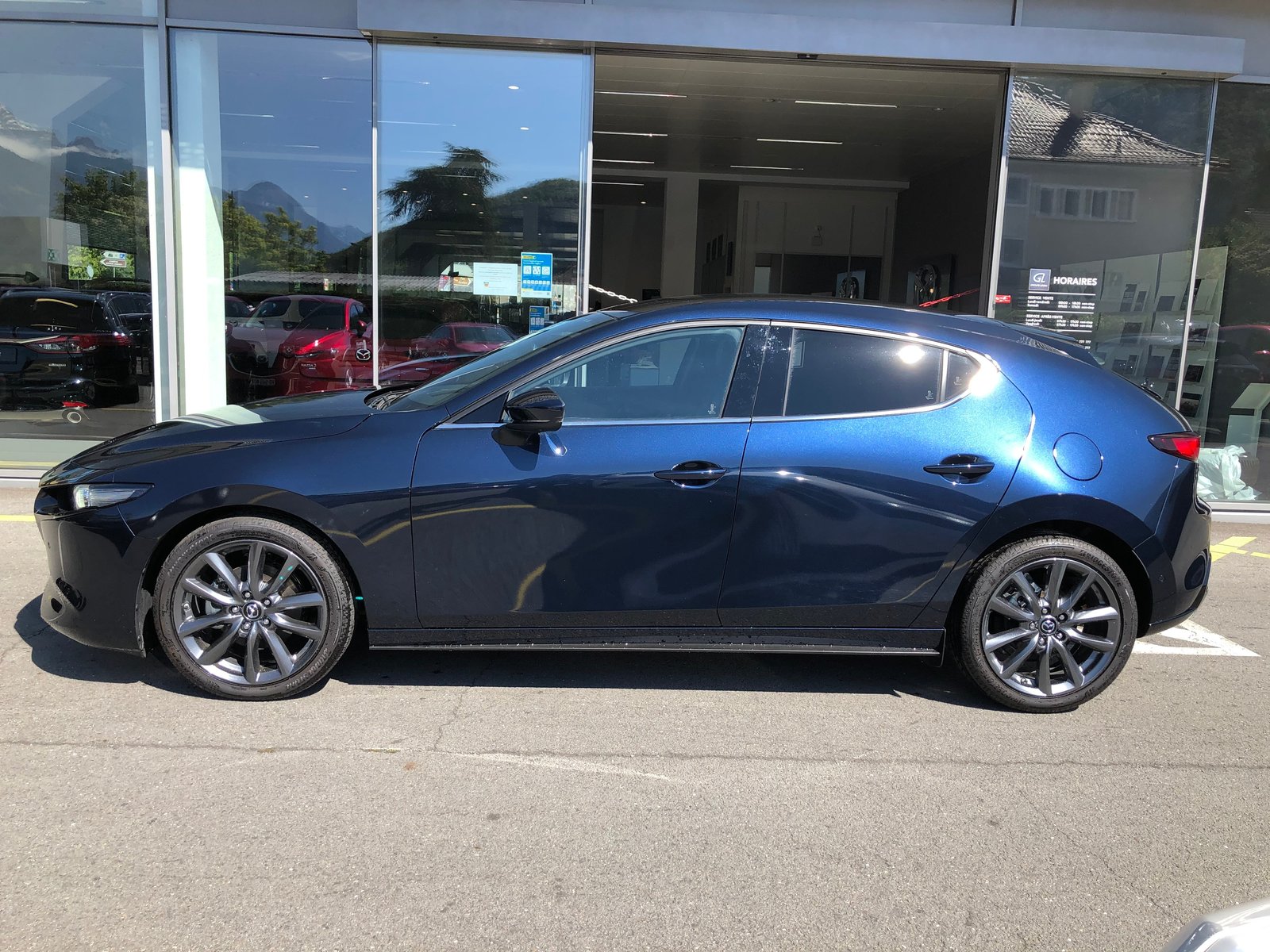 MAZDA 3 Hatchback SKYACTIV-G M Hybrid 140 Exclusive Line Aut, Mild-Hybrid Benzin/Elektro, Neuwagen, Automatik - 3