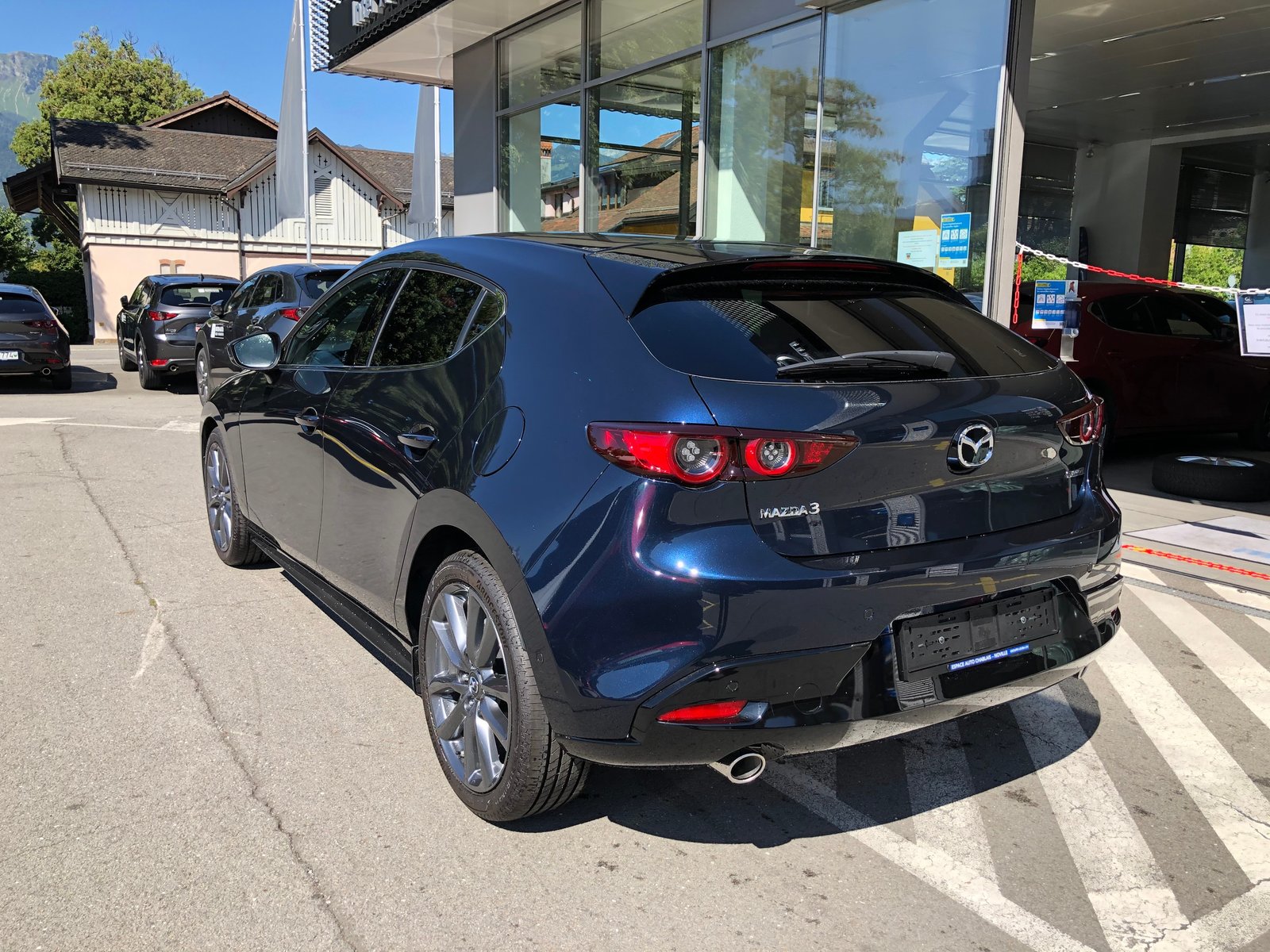 MAZDA 3 Hatchback SKYACTIV-G M Hybrid 140 Exclusive Line Aut, Mild-Hybrid Benzin/Elektro, Neuwagen, Automatik - 4