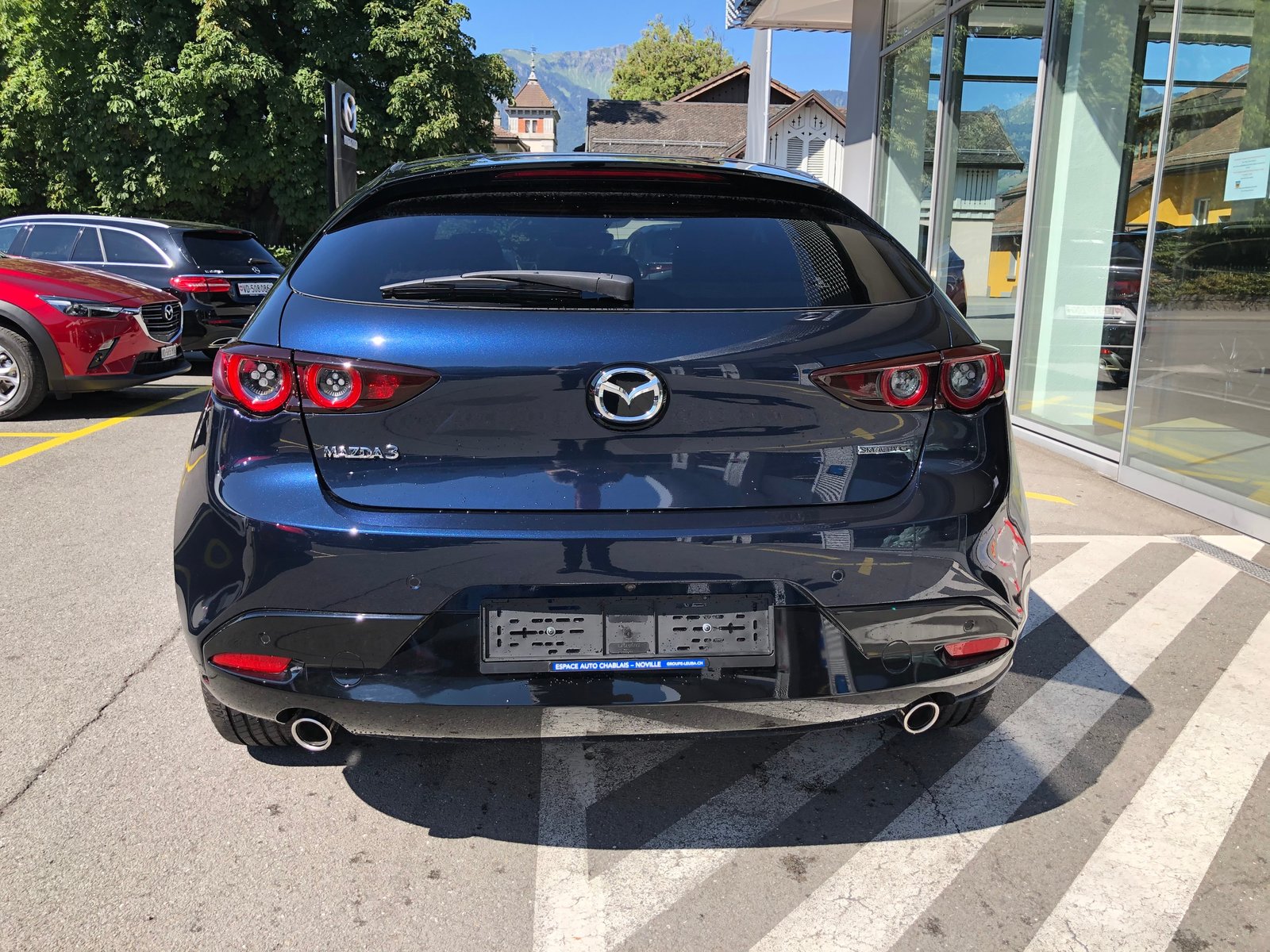 MAZDA 3 Hatchback SKYACTIV-G M Hybrid 140 Exclusive Line Aut, Mild-Hybrid Benzin/Elektro, Neuwagen, Automatik - 5