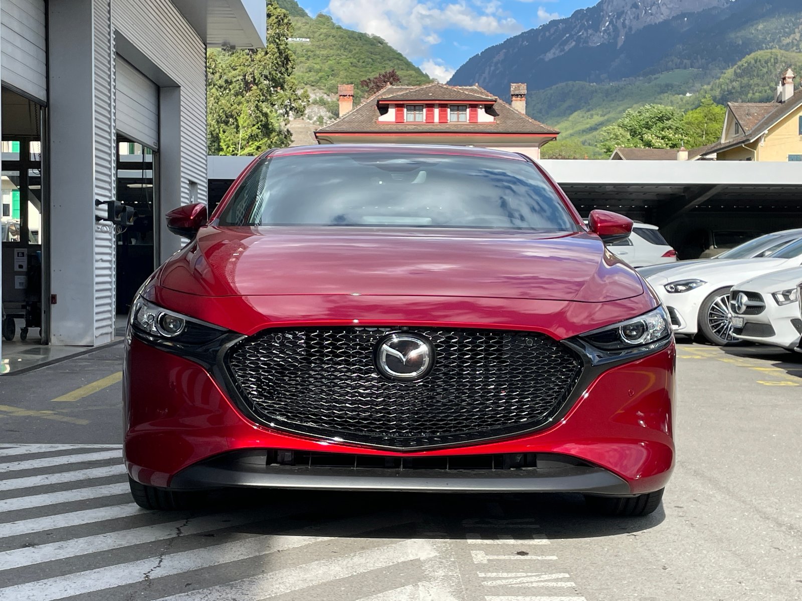 MAZDA 3 Hatchback SKYACTIV-G M Hybrid 140 Centre Line Automa, Hybride Leggero Benzina/Elettrica, Auto nuove, Automatico - 2