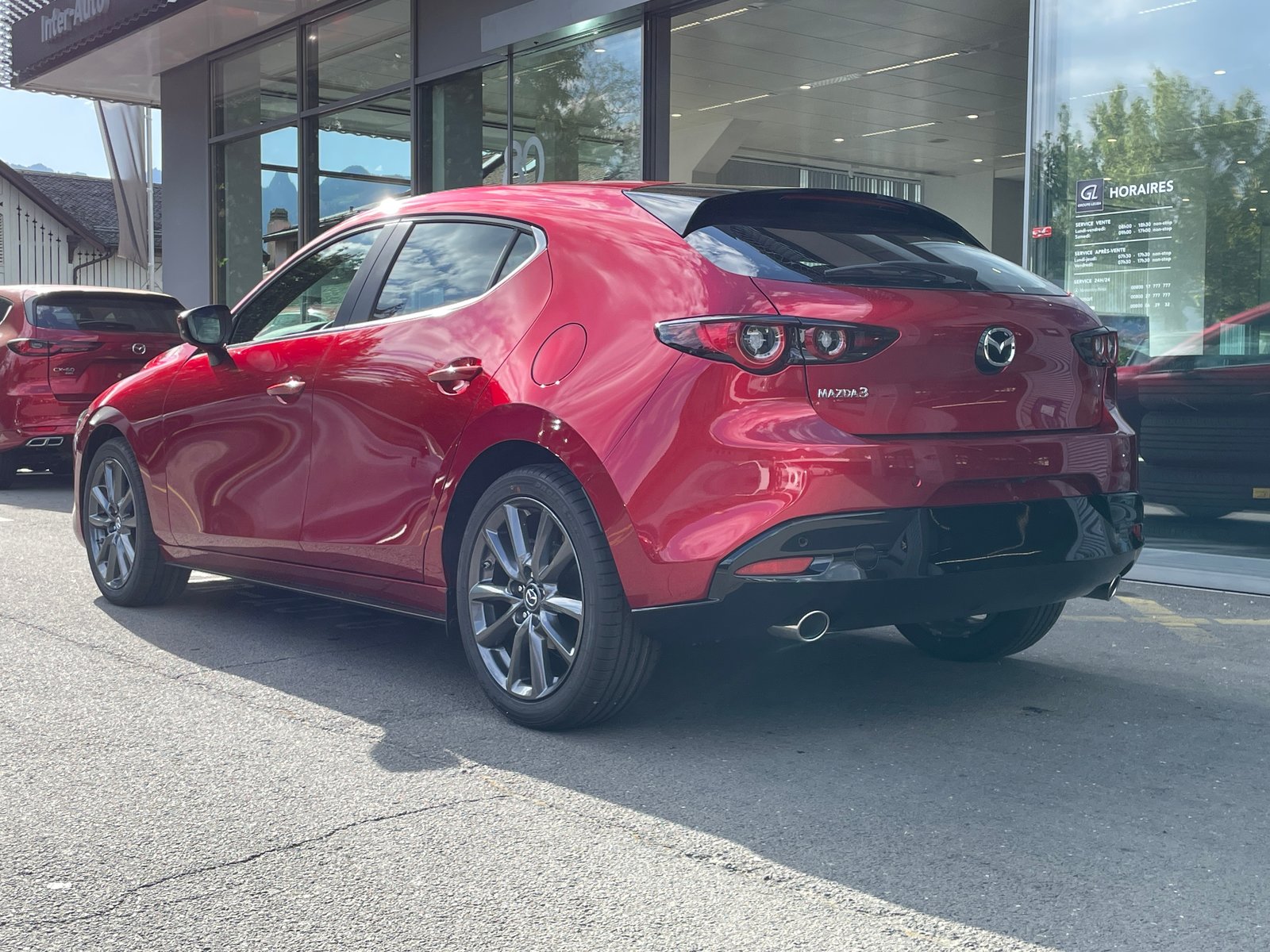 MAZDA 3 Hatchback SKYACTIV-G M Hybrid 140 Centre Line Automa, Hybride Leggero Benzina/Elettrica, Auto nuove, Automatico - 4