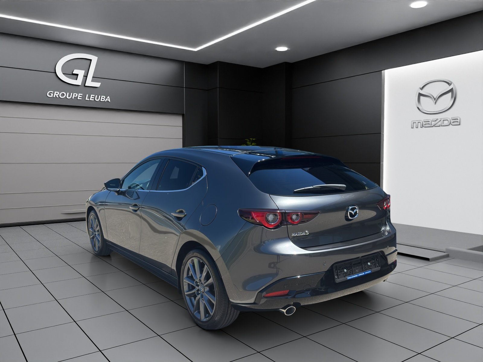 MAZDA 3 Hatchback SKYACTIV-G M Hybrid 140 Exclusive Line Aut, Hybride Léger Essence/Électricité, Voiture nouvelle, Automatique - 4