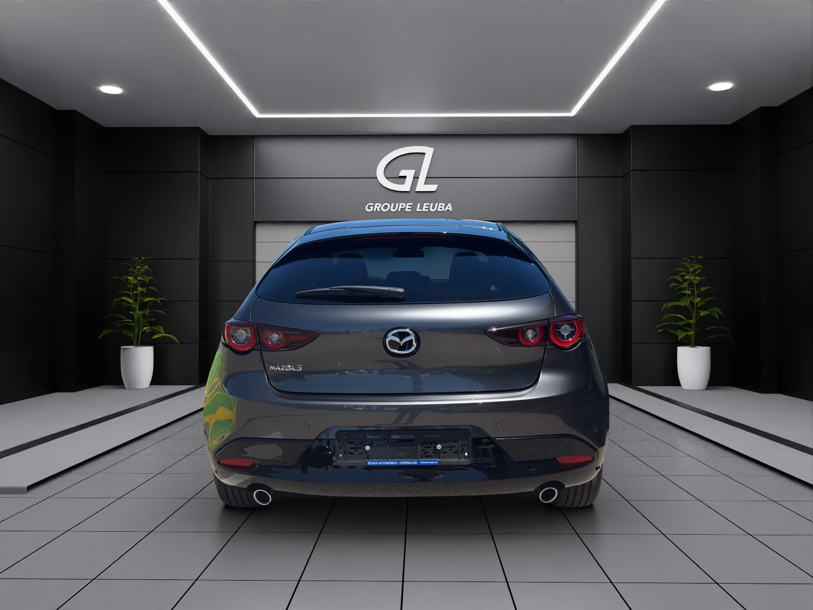MAZDA 3 Hatchback SKYACTIV-G M Hybrid 140 Exclusive Line Aut, Hybride Léger Essence/Électricité, Voiture nouvelle, Automatique - 5