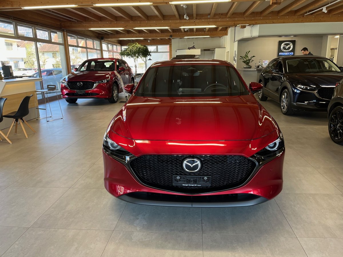 MAZDA 3 Hatchback SKYACTIV-X MHybrid 186 Exclusive Line AWD, Hybride Léger Essence/Électricité, Occasion / Utilisé, Automatique - 2