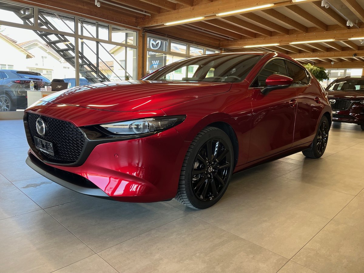 MAZDA 3 Hatchback SKYACTIV-X MHybrid 186 Exclusive Line AWD, Hybride Léger Essence/Électricité, Occasion / Utilisé, Automatique - 3