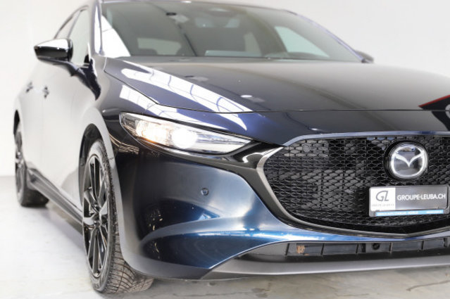 MAZDA 3 HB G 140 Homura A, Hybride Léger Essence/Électricité, Occasion / Utilisé, Automatique - 2