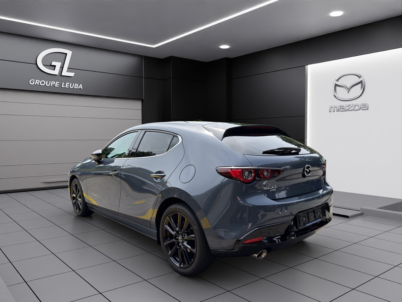 MAZDA 3 HB X 186 Homura AWD AT, Hybride Léger Essence/Électricité, Occasion / Utilisé, Automatique - 4