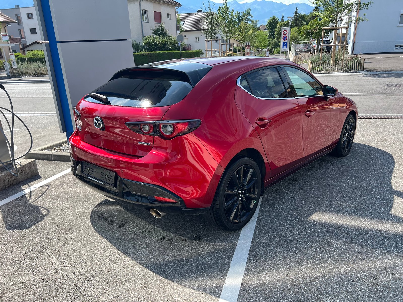 MAZDA 3 Hatchback SKYACTIV-X MHybrid 186 Exclusive Line AWD, Hybride Léger Essence/Électricité, Occasion / Utilisé, Automatique - 2
