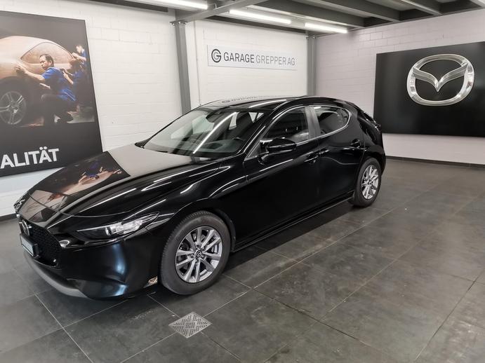 MAZDA 3 Hatchback 2.0 122 Ambition, Hybride Léger Essence/Électricité, Occasion / Utilisé, Manuelle