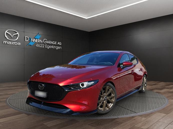 MAZDA 3 Hatchback SKYACTIV-G M Hybrid 140 Centre Line Automa, Mild-Hybrid Petrol/Electric, Ex-demonstrator, Automatic
